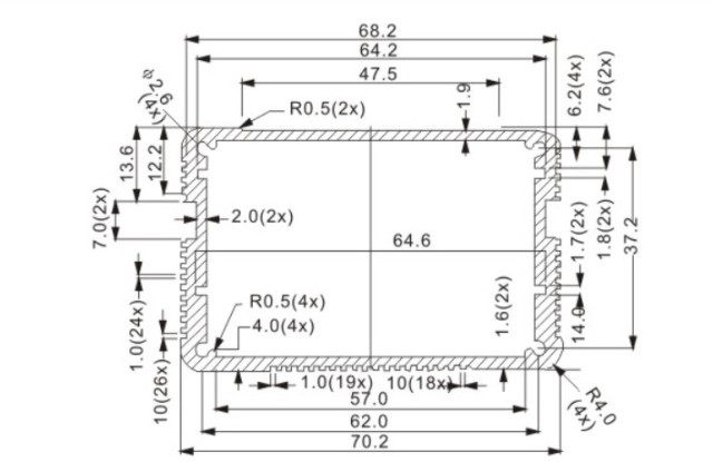 Aluminum enclosures