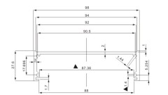 Customized holes aluminum enclosures