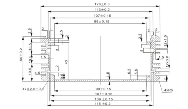 Hot sale aluminum inverter enclosures,aluminum shell