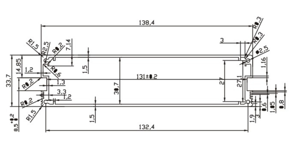 aluminum extrusion ste-top box
