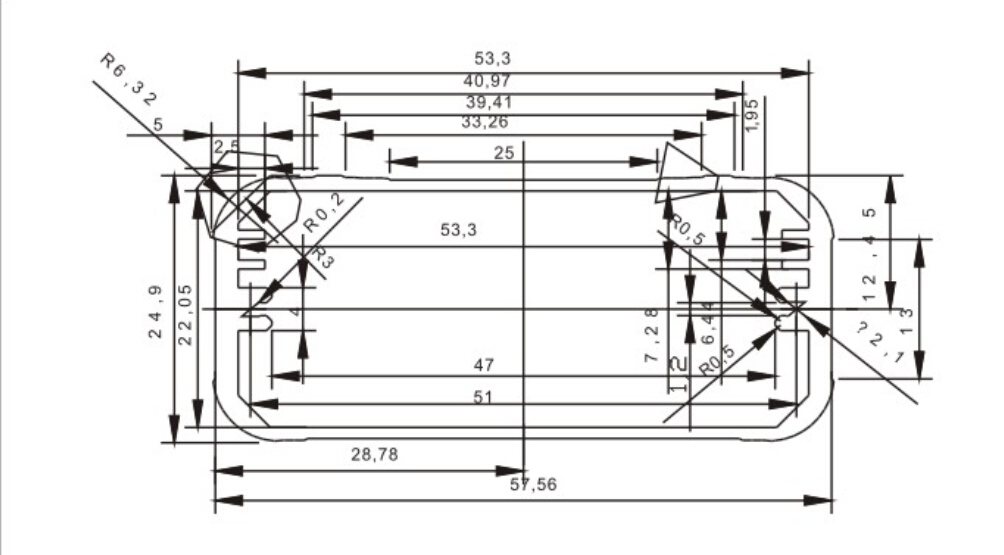 Aluminum extrusion enclosure