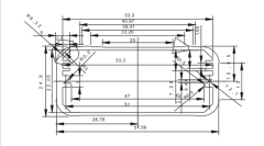 Aluminum extrusion enclosure