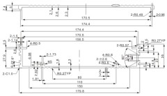 Customized Aluminum enclosures extrusion enclosures for surge protection device