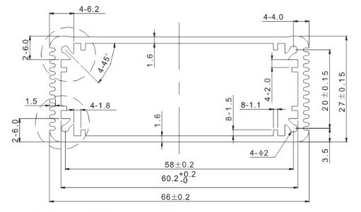 Aluminum electrical enclosures aluminum extrusion enclosures