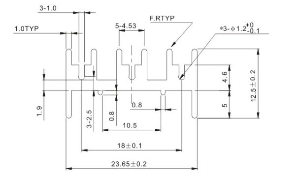 Aluminum heat sink for CPU