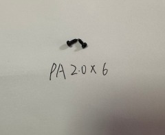 PA2X6MM Screws Black color silver color can be choosed length can be choosed customizied screws as drawing
