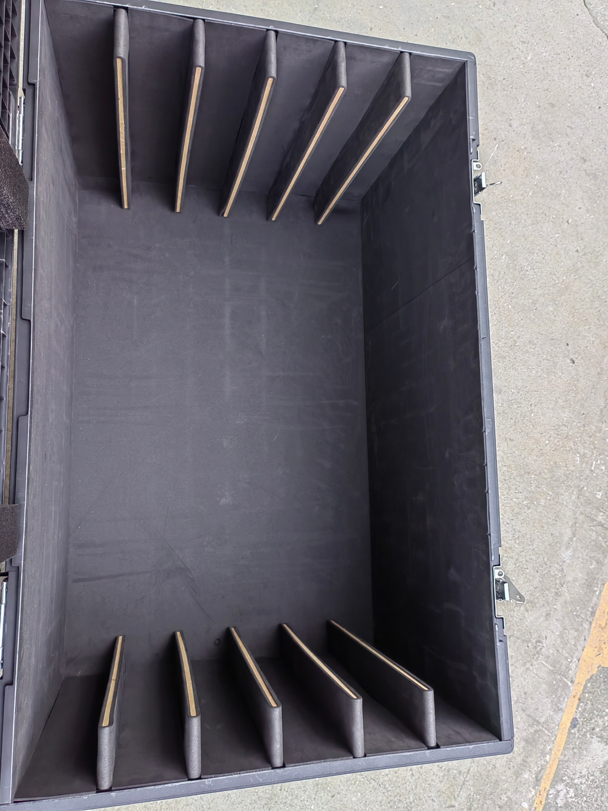 PP Plastic flight case for 500x1000mm 500x500mm led cabinet led wall