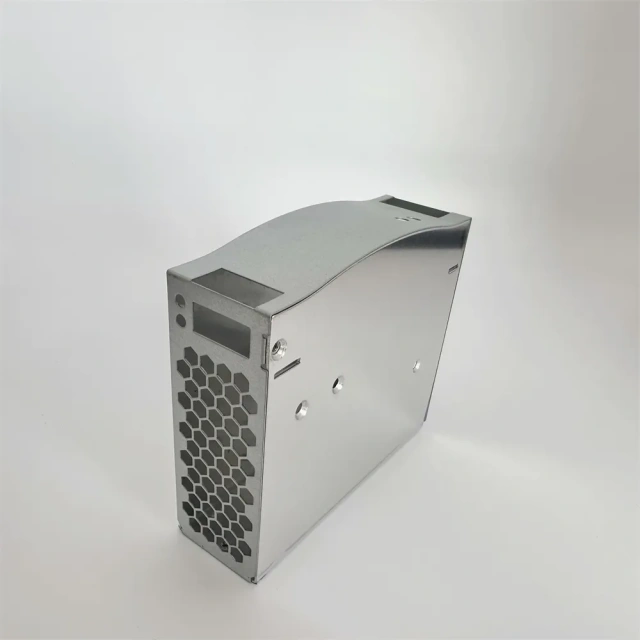 DIN Rail power supply aluminum enclosure 120w switching power supply Housing 124x113x40mm