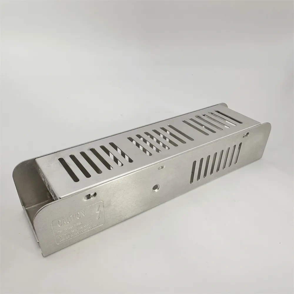 Slim power supply housing 100w switching power supply enclousre 160x40x32mm Power supply Housing for 100 watt switching power supply