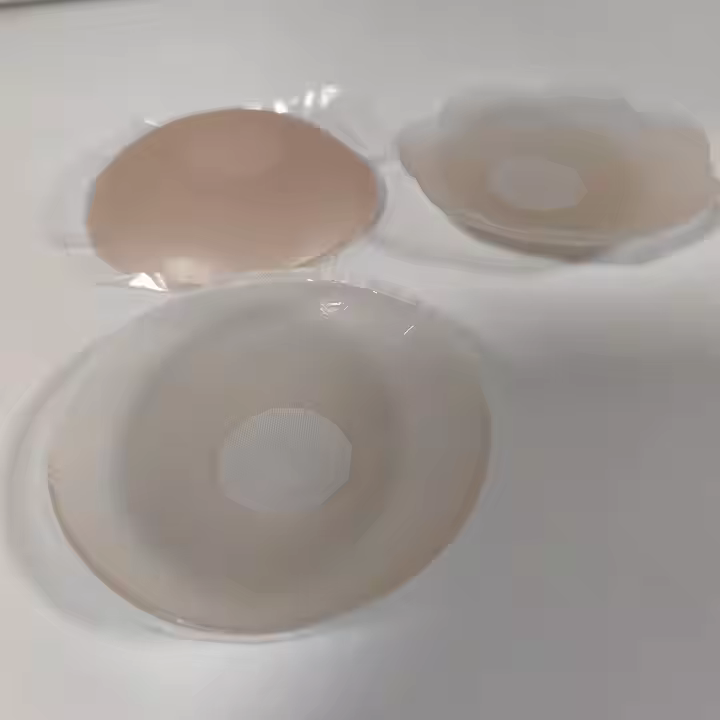 6.5cm Sticky Pacifier Set High Quality Silicone Nipple Pad Reusable Waterproof Invisible Female Sexy Breast Tart