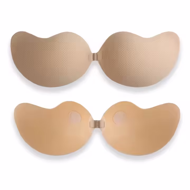 2023 Mango Invisible Bra Push-Up Self Adhesive Strapless No Back Adhesive Bra Reusable Silicone Pacifier Cover Women's Lingerie