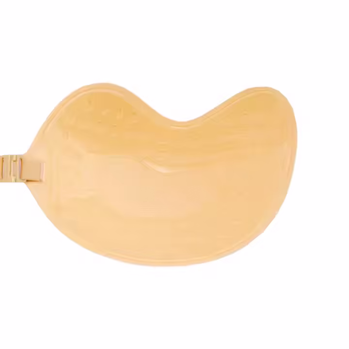 Mango shape invisible bra push-up self adhesive strapless no back adhesive bra reusable silicone pacifier sleeve women's underwear
