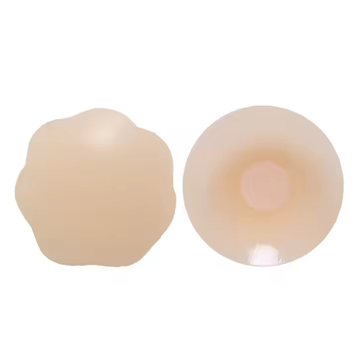 6.5cm Sticky Pacifier Set High Quality Silicone Nipple Pad Reusable Waterproof Invisible Female Sexy Breast Tart