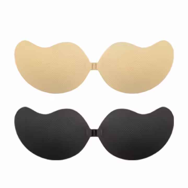 2023 Mango Invisible Bra Push-Up Self Adhesive Strapless No Back Adhesive Bra Reusable Silicone Pacifier Cover Women's Lingerie