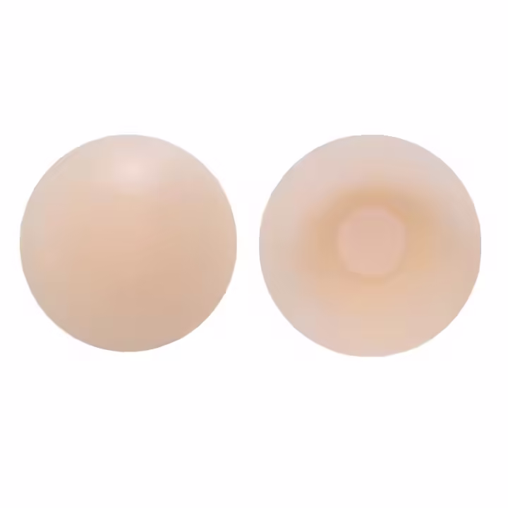 6.5cm Sticky Pacifier Set High Quality Silicone Nipple Pad Reusable Waterproof Invisible Female Sexy Breast Tart