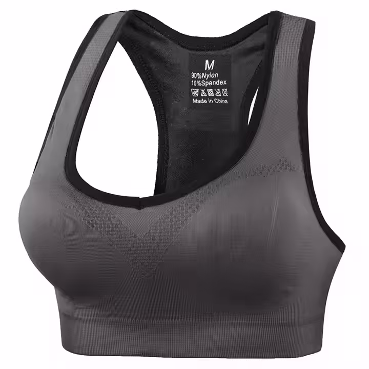 Sports Bras for Women High Support Running Workout Gym Yoga Underwear Sexy Tank Top M-3XL Big Plus Size with Removable Pads