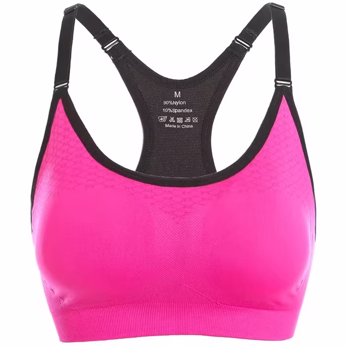 Racerback Sports Bras for Women High Support Running Workout Gym Yoga Underwear Thin Sexy Tank Top Plus Size with Removable Pads
