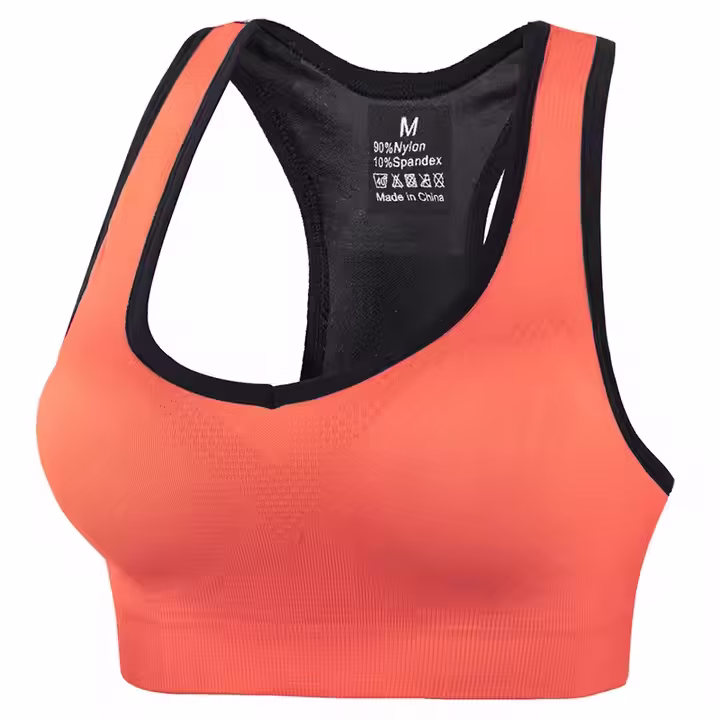 Sports Bras for Women High Support Running Workout Gym Yoga Underwear Sexy Tank Top M-3XL Big Plus Size with Removable Pads