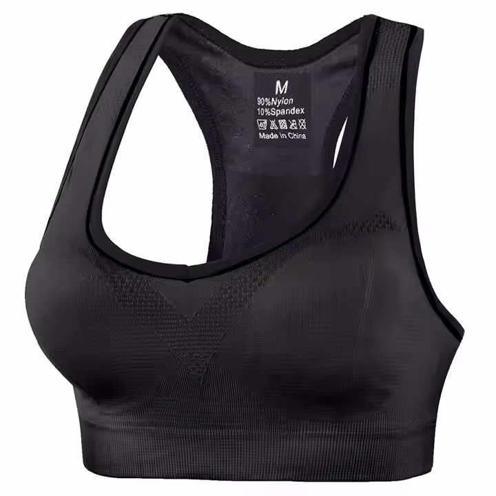 Sports Bras for Women High Support Running Workout Gym Yoga Underwear Sexy Tank Top M-3XL Big Plus Size with Removable Pads
