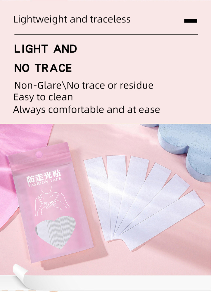 Double Sided Clothing Invisible Fashion Tape Strips For Clothes Shirt Skirt Shoes