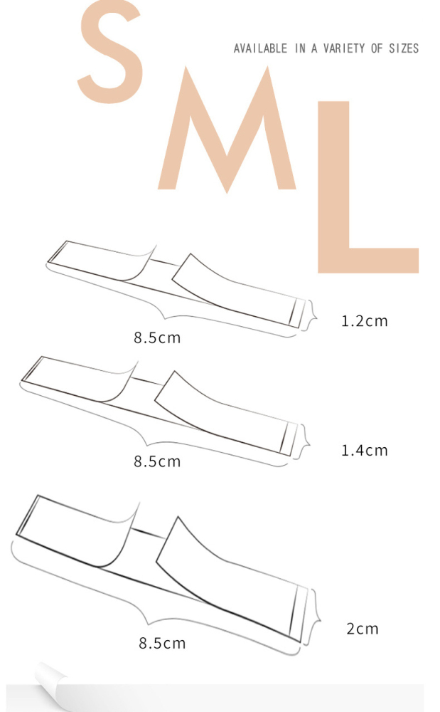 Double Sided Clothing Invisible Fashion Tape Strips For Clothes Shirt Skirt Shoes