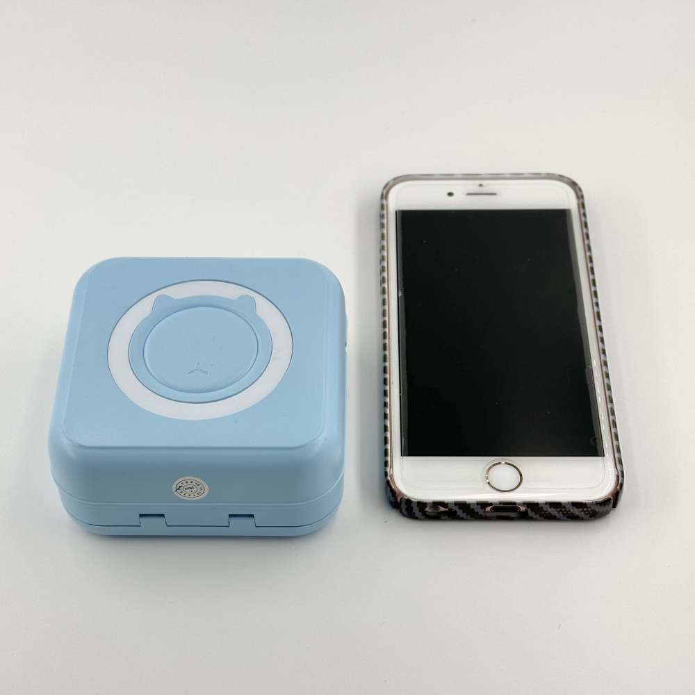 Mini Portable Thermal Printer 203dpi Wirelessly Photo Label Memo Question Printing With USB Cable