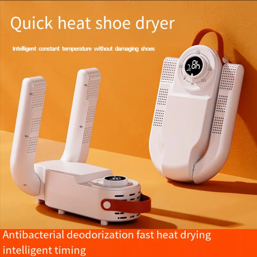 Timing Portable Shoe Dryer Multifunctional Folding Expansion with Deodorization Sterilization UV sterilization