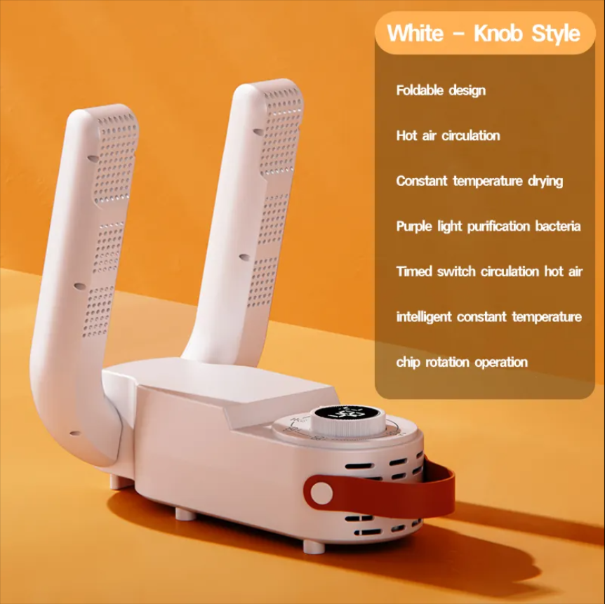 Timing Portable Shoe Dryer Multifunctional Folding Expansion with Deodorization Sterilization UV sterilization