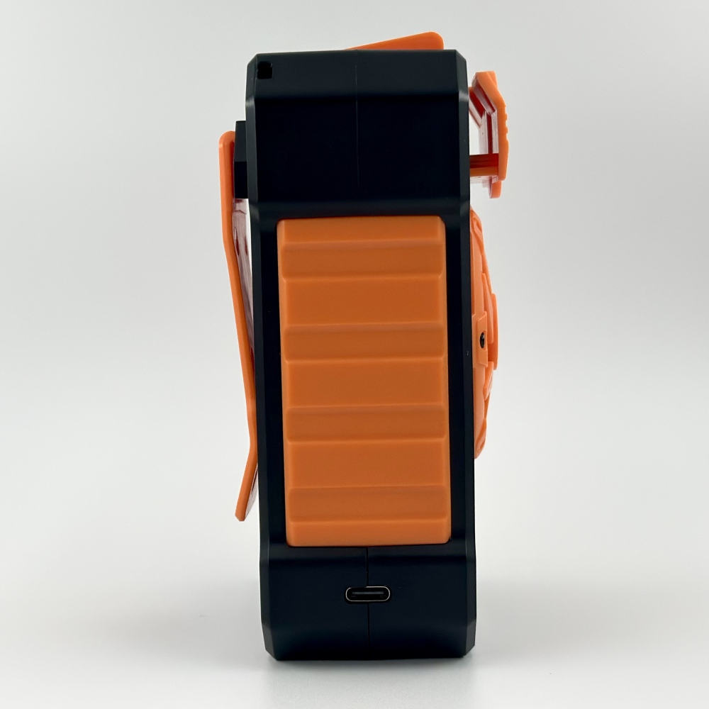 Portable Small 10000mAh USB Mini Waist Hanging Fan Lanyard Hanging Neck Waist Cooling Fan With Flashlight night light