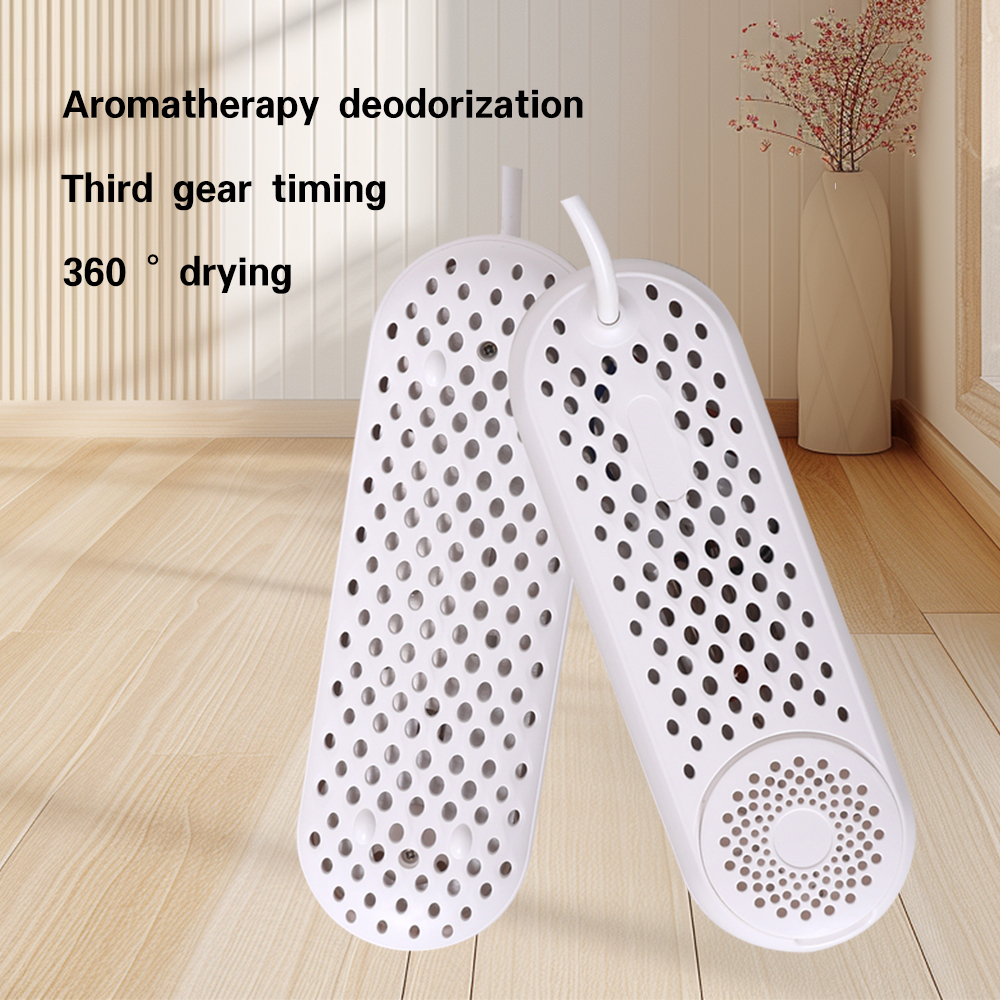 2025 New Design Smart Electric Shoe Dryer Portable Shoes Dryer and Deodorizer Can Add Fragrance Slice With Timer 1H/2H/4H for Winter Boots Warmer Drying High Quality Household Electronics