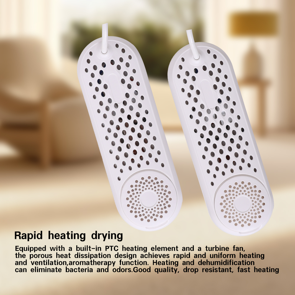2025 New Design Smart Electric Shoe Dryer Portable Shoes Dryer and Deodorizer Can Add Fragrance Slice With Timer 1H/2H/4H for Winter Boots Warmer Drying High Quality Household Electronics