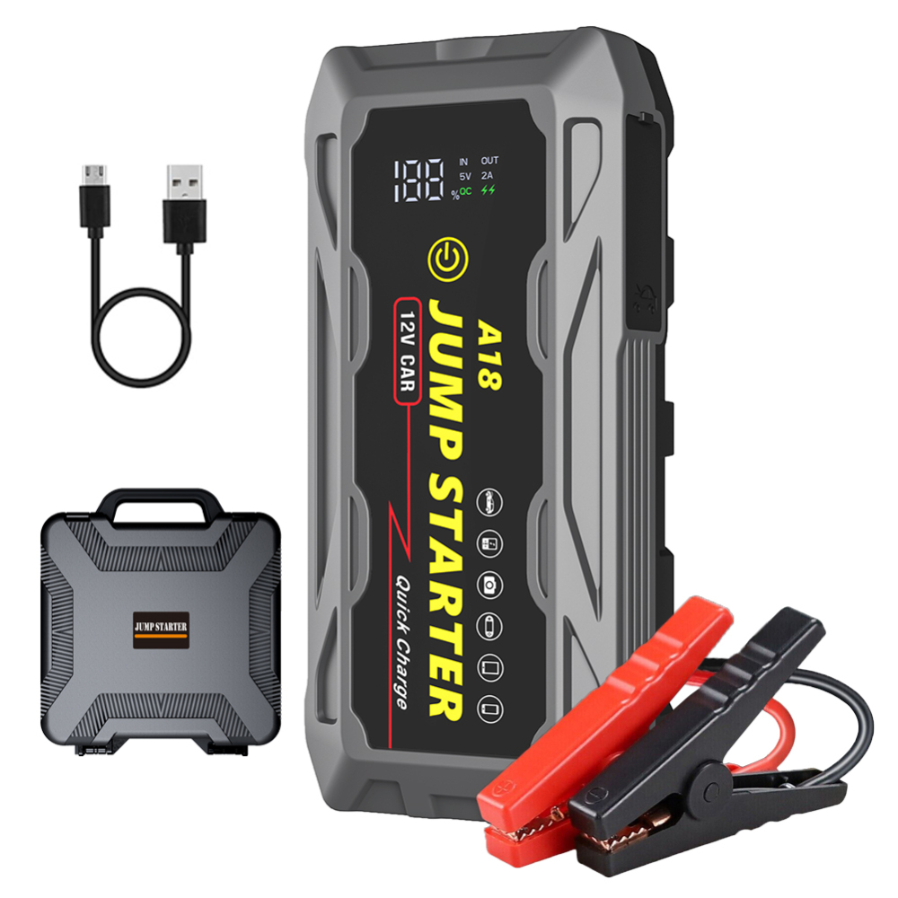 Car Jump Starter 74000mWh 12V Jump Box Car Battery Booster Pack Multi-Function Car Battery Jump Starter
