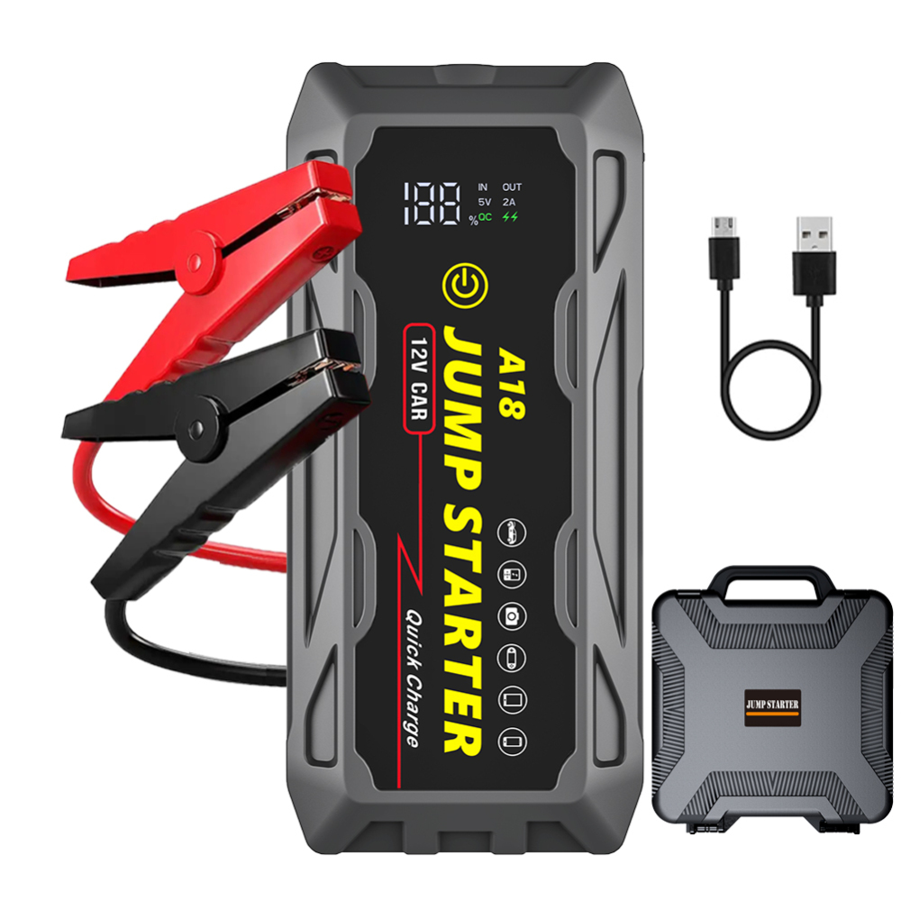 Car Jump Starter 74000mWh 12V Jump Box Car Battery Booster Pack Multi-Function Car Battery Jump Starter