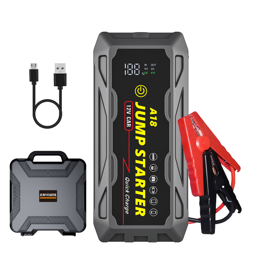 Car Jump Starter 74000mWh 12V Jump Box Car Battery Booster Pack Multi-Function Car Battery Jump Starter
