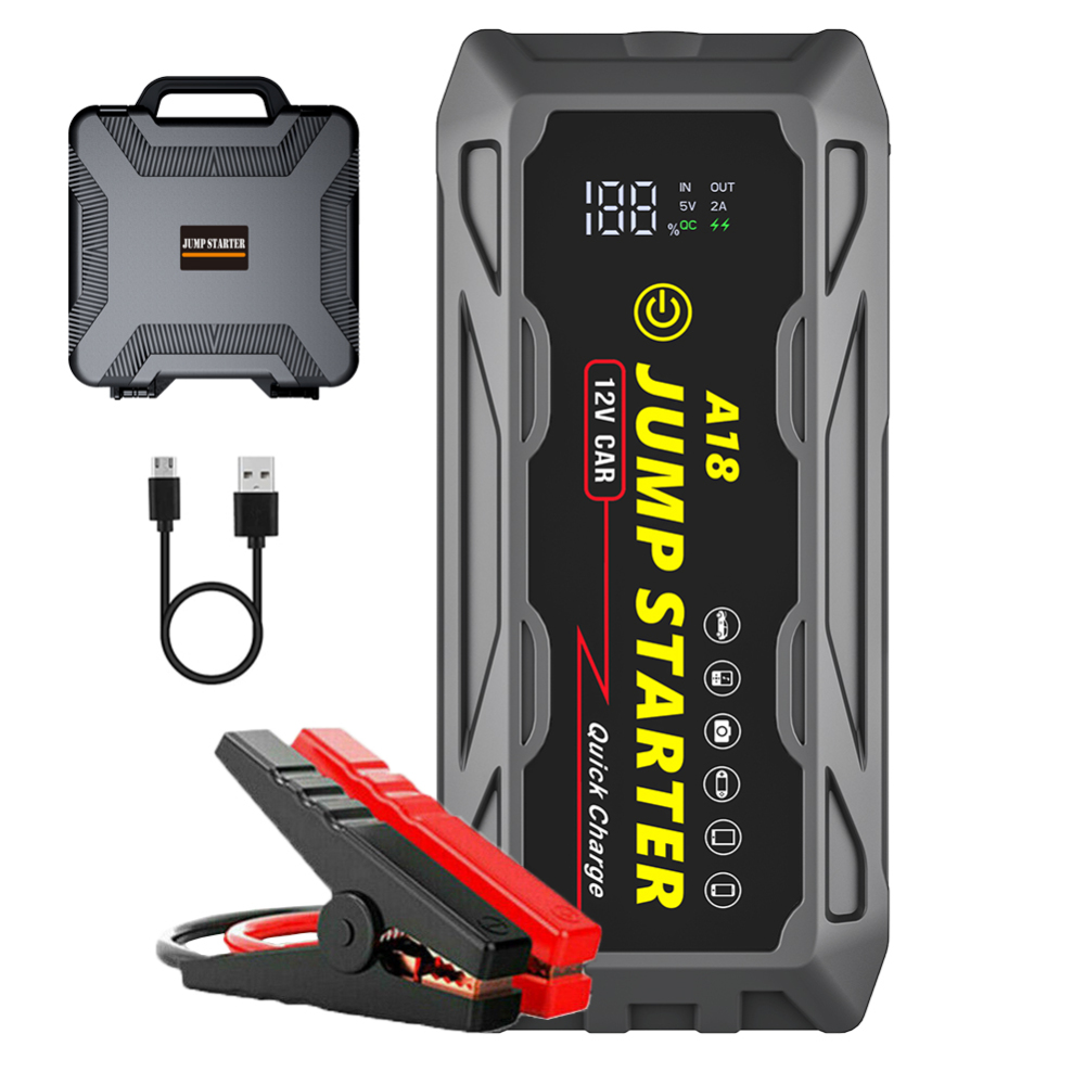 Car Jump Starter 74000mWh 12V Jump Box Car Battery Booster Pack Multi-Function Car Battery Jump Starter