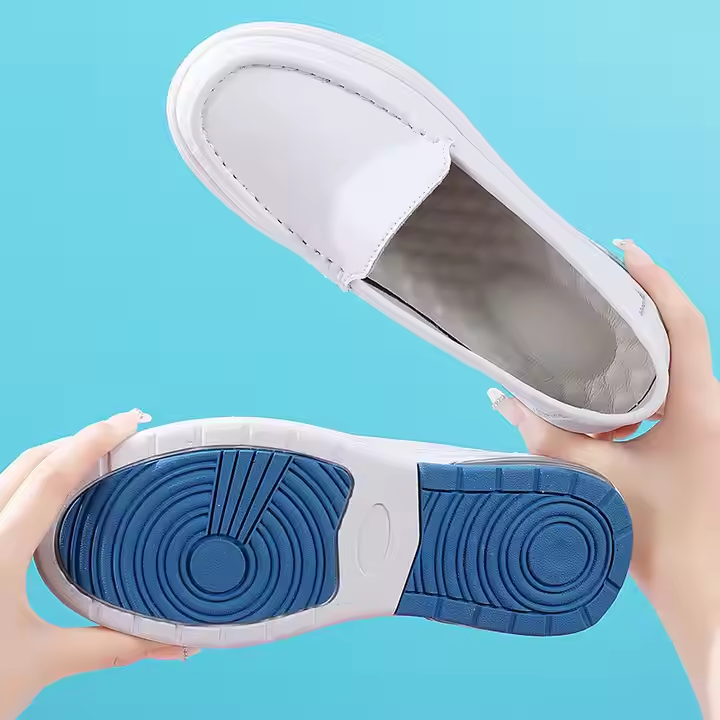 Women's Nursing Shoes for Hospital Comfortable Anti-slip Ventilate Lightweight Waterproof Work Nurse Shoe Healthcare Footwear