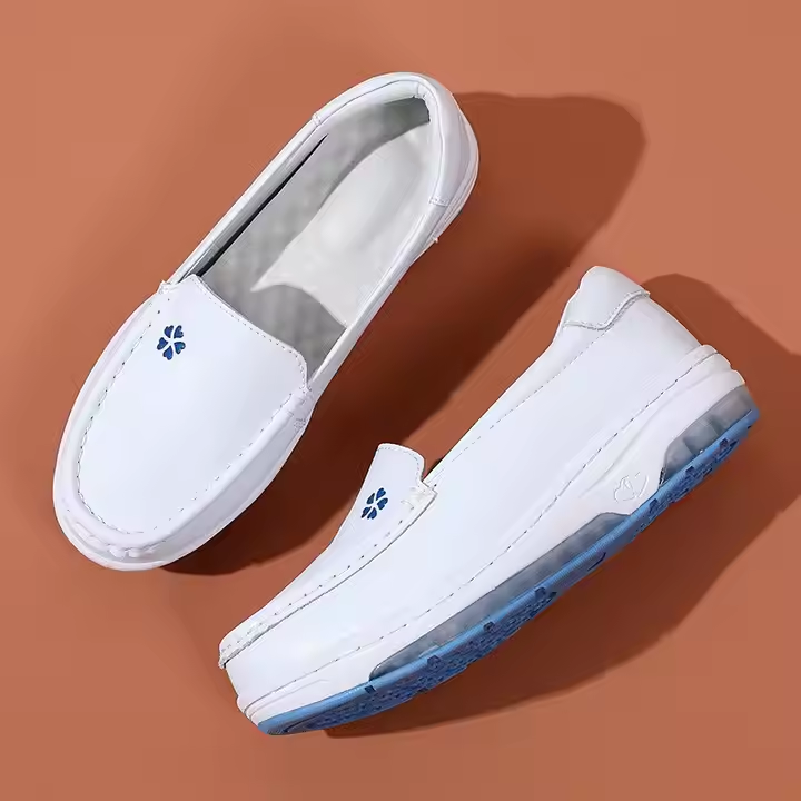 Women's Nursing Shoes for Hospital Comfortable Anti-slip Breathable Waterproof Fasion Work Shoe Nurse's White Shoes