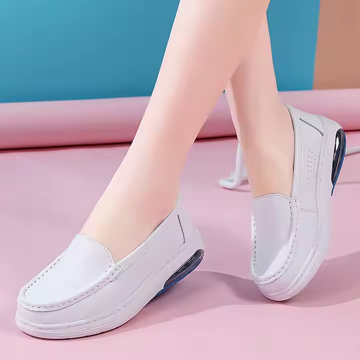 Women's Nursing Shoes for Hospital Comfortable Anti-slip Ventilate Lightweight Waterproof Work Nurse Shoe Healthcare Footwear