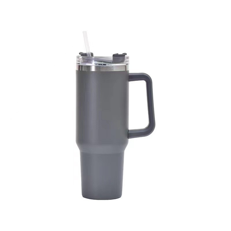 New Leakproof Bpa Free 30oz 40 oz Removable Spout Stainless Steel Travel Mug Tumbler with Handle Detachable Flip Straw
