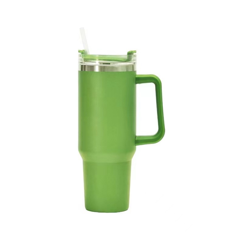 New Leakproof Bpa Free 30oz 40 oz Removable Spout Stainless Steel Travel Mug Tumbler with Handle Detachable Flip Straw