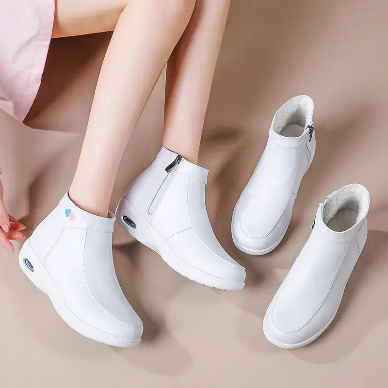 New Nurses White Shoes Hospital for Women Customized Style Skid Resistance Soft Bottom Ventilate Comfortable Breathable Safety