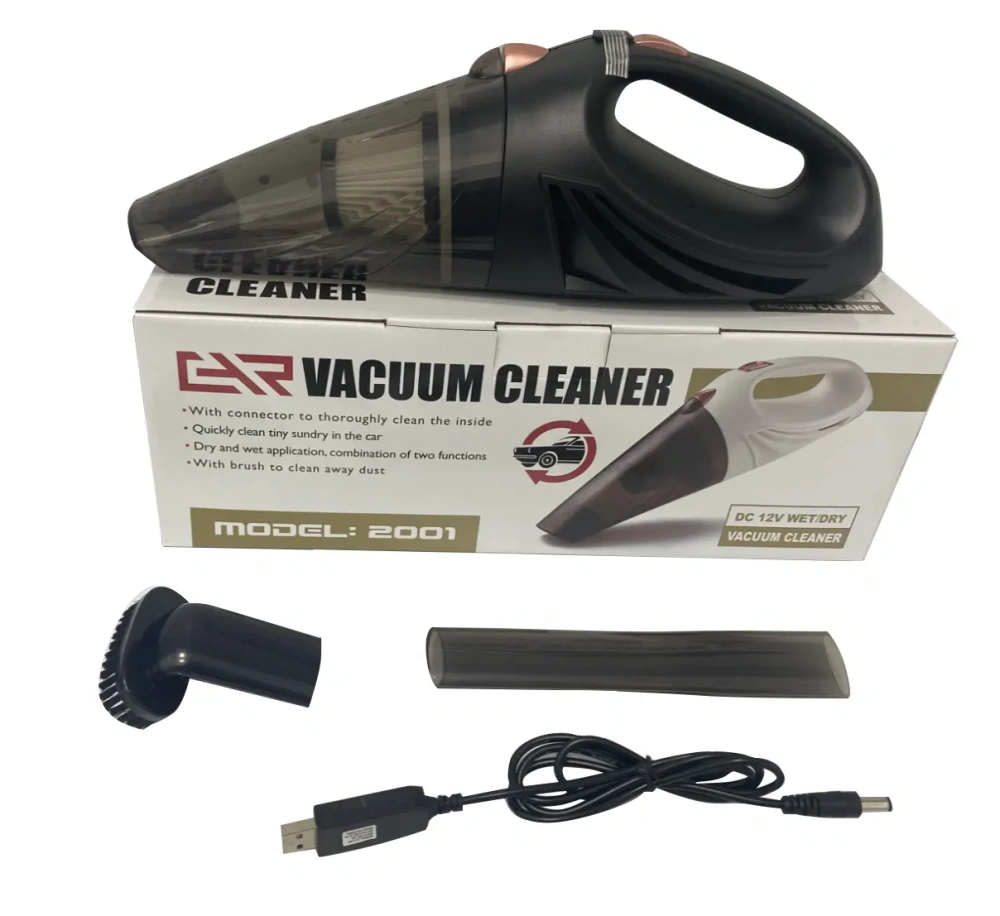 Portable Wireless Car Charger and Vacuum Cleaner Set for Car Electronics Consumers