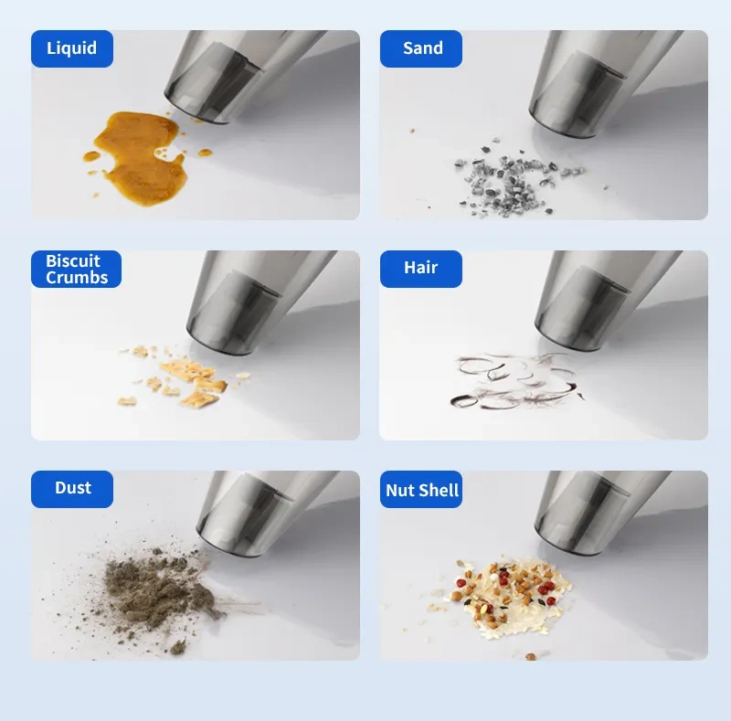 Portable Wireless Car Charger and Vacuum Cleaner Set for Car Electronics Consumers