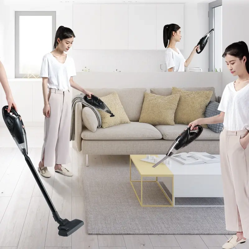 Portable Wireless Car Charger and Vacuum Cleaner Set for Car Electronics Consumers