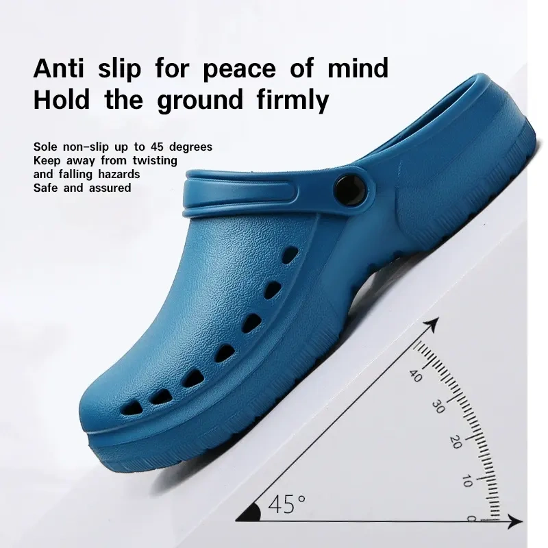 Slippers for Hospital Suitable for Operating Room Use Soft Sole EVA Nursing Shoes Nurse Comfortable Non-slip Wear Resistant