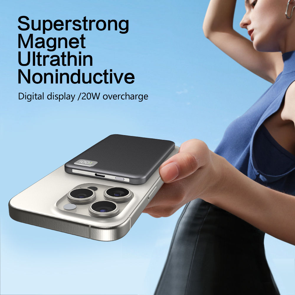 Power Banks Magnetic Best Selling Wholesale Power Banks 10000mah Slim Portable Wireless Power Banks 10000mah Fast Charging