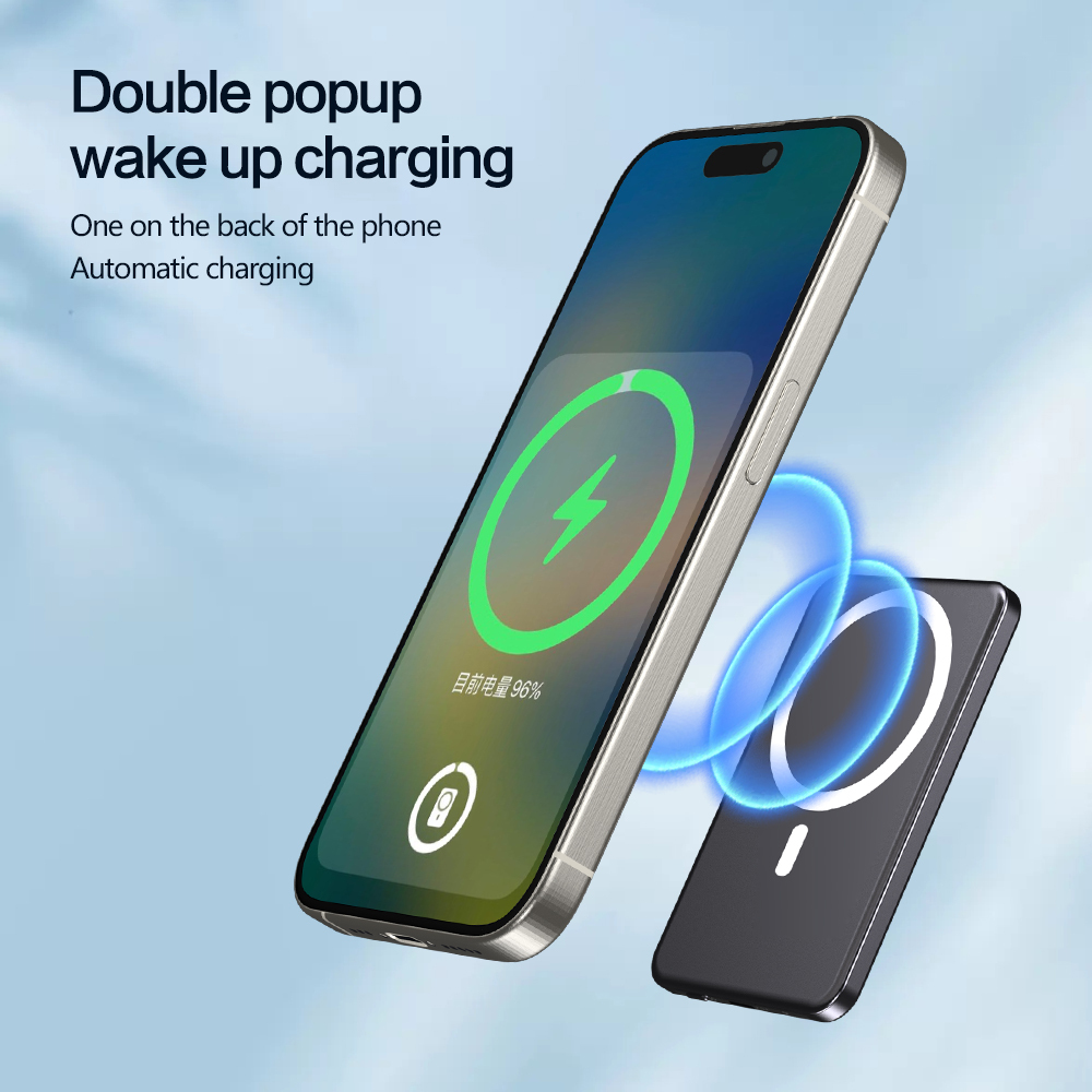 Power Banks Magnetic Best Selling Wholesale Power Banks 10000mah Slim Portable Wireless Power Banks 10000mah Fast Charging