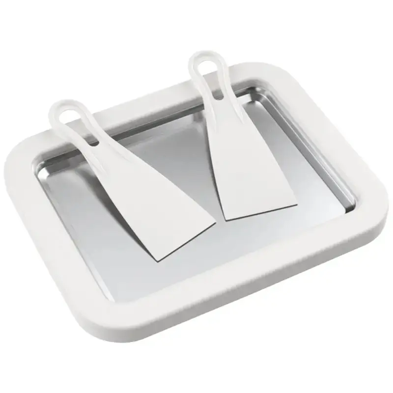 Summer Mini Ice Fry Machine New Fried Ice Machine Household Fried Yogurt Machine DIY Fried Ice Plate Plug - Free Children Pink