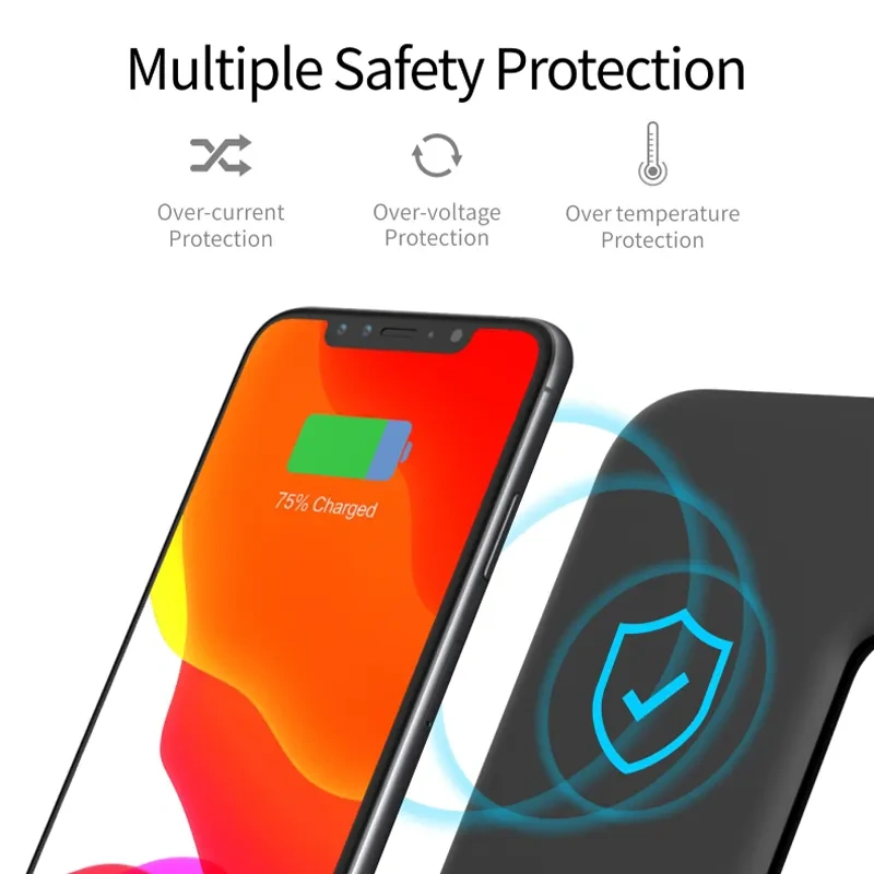 Magnetic Wireless Charger New 3 in 1 Multi-function Wireless Chargers for Multiple Devices 15W Fast Wireless Charger Stand