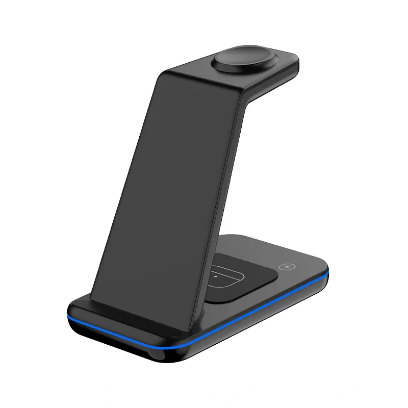 Wireless Chargers for Multiple Devices 15W 3 in 1 Magnetic Wireless Charger Stand Fast Charging Portable Wireless Charger